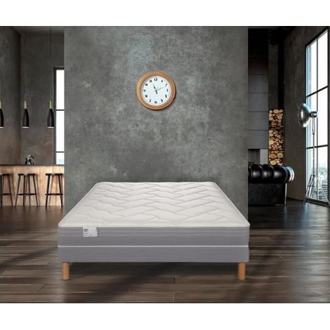 Matelas L ADORABLE 140x200, ressort ensachés, ferme, H23 (1/5)