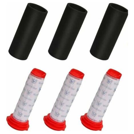 Lntyq Kit de filtres pour BOSCH BCH65 BCH6L2560 754176 754175, 3 filtres principaux + 3 filtres en mousse pour aspirateur (1/5)