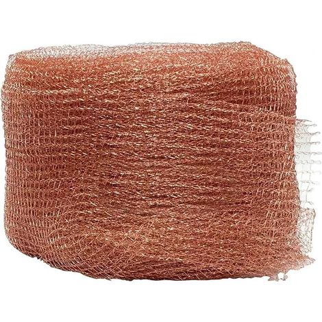 Clôture anti-limaces et escargots en cuivre pur - Tresse en cuivre pur - 12,7 cm x 9 m - Protection contre les limaces et les souris (1/5)