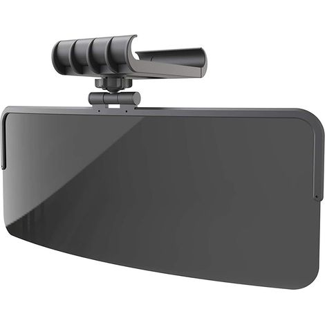 Extension de Pare-Soleil, Pare-soleil de Voiture Réglable, Anti-éblouissement, Pare-soleil polarisé. Extension de protection solaire - Pare-soleil réglable à 360 degrés, Miroir anti-éblouissement, (1/5)