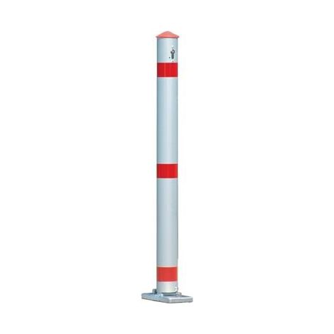 Sperrpfosten Aluminium natur D.75 mm kippbar zum Aufdübeln URBANUS (1/2)