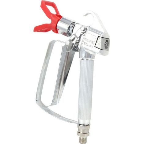 Pistolet de Pulvérisation Sans Air, Pistolet Manuel Ergonomique avec Buse Rouge, Outil de Peinture Électrique Portable, Atomiseur pour Bricolage et Quincaillerie (1/5)