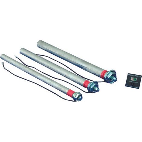 Anode de magnésium 1 "x320 anode de magnésium préparée pour l'indicateur de déplétion