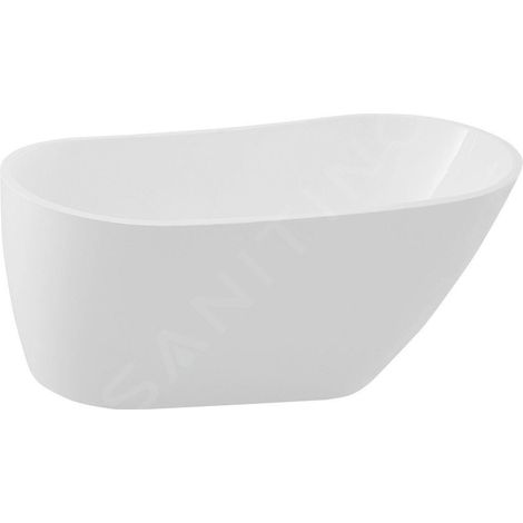Aqualine - Baignoire autoportante Tisa, 170x75 cm, blanc E1575 (1/5)