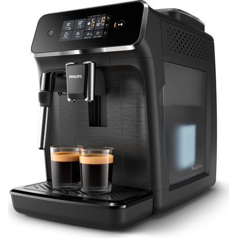 Cafetera Philips EP2220 negro mate 1.8 litros