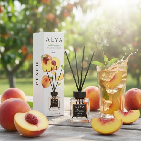 Bâtonnets parfumés Alya Pêche 100 ml