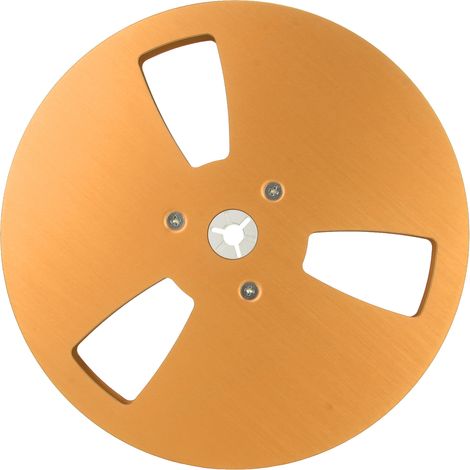 Bobine de Prise de Son Vide 7 Pouces 1/4, 3 Troues de Ventilation, Bobine Ouverte pour Enregistrement Nab Or (1/5)