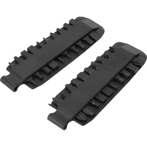 Set de 21 embouts tournevis double bout pour outil multifonction compatible pince, acier alliage S2 trempé industriel, avec 2 étuis (1/5)