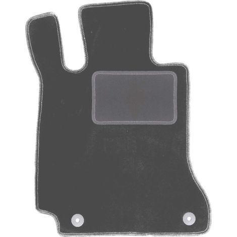 Tapis de sol conducteur : Mercedes C W205 avec repose-pieds break, berline (2015-)
