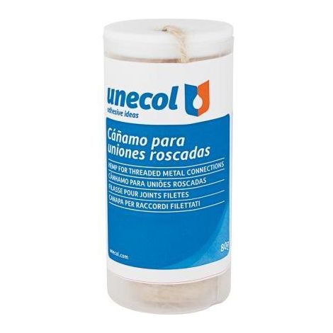 FPLUS cañamo dispensador 80 grs , Fibra de cáñamo en madejas y masilla para uniones roscadas