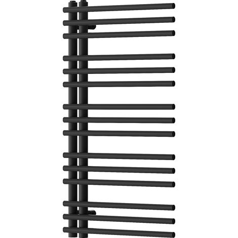 Mexen Neptun radiatore decorativo da bagno 900 x 500 mm, 369 W, nero - W101-0900-500-00-70