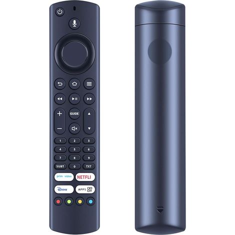 Télécommande de rechange vocale pour Thomson Fire Smart TV 24HF2S35 32HF2S34 40FF2S34 43UF4S35 50UF4S35 (1/5)