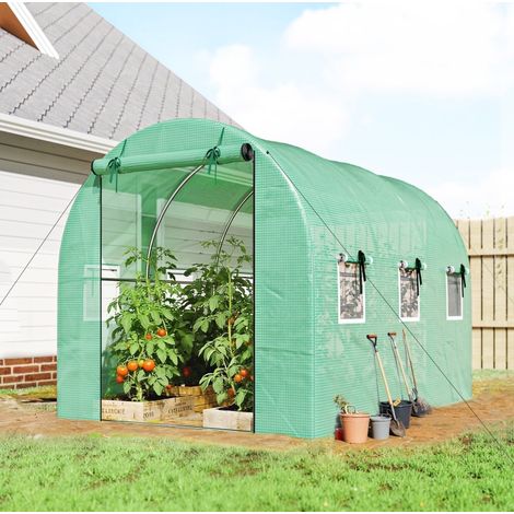 Serra da giardino in PE 2x3x2 m OKMYHOME (1/5)