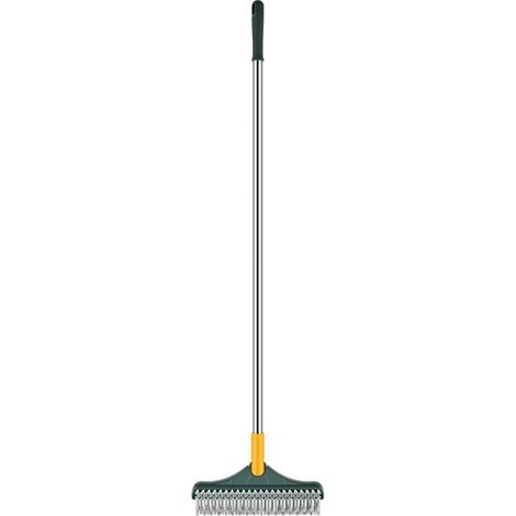 Brosse de Sol Lavage Murs Carrelage Joints Nettoyage Salle de Bain Toilettes Poignée Ergonomique Verte