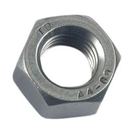 Sechskantmutter aus Edelstahl A4, 12 mm Durchmesser, 4 Stück. - Sechskantmutter aus Edelstahl A4, 12 mm Durchmesser, 4 Stück.