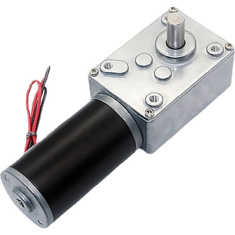 Geeignet für 5840-31ZY Schneckengetriebe-Encoder, Miniatur-Getriebemotor, selbsthemmender Drehzahlregler, kleiner Motor, 24 V, 80 U/min