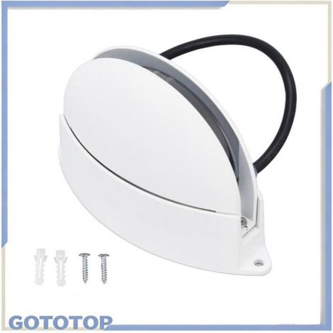 lumière de rebord de fenêtre Lampe de rebord de fenêtre 180 °, applique murale LED jardin decoration Lumière blanche (1/5)