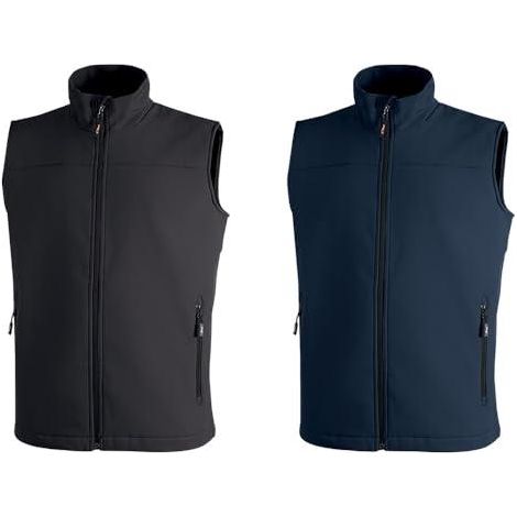 Arbeitsweste ärmellos u power schwarz 2XL Polyester