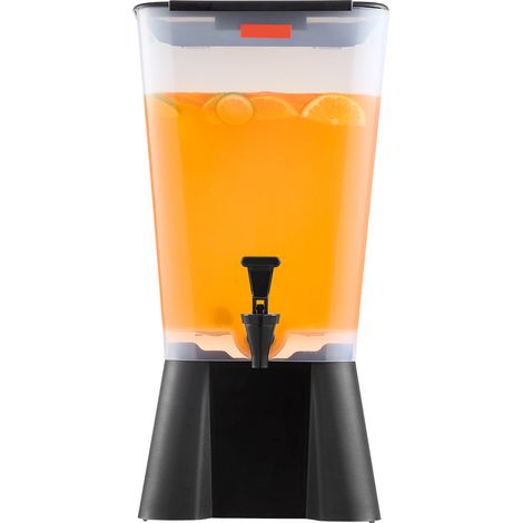 Mophorn Distributeur de boissons grande capacité 19 L, fontaine en plastique pour eau, jus, limonade et thé glacé, avec robinet anti-goutte, idéal pour restaurants, cafés, hôtels et événements (1/5)