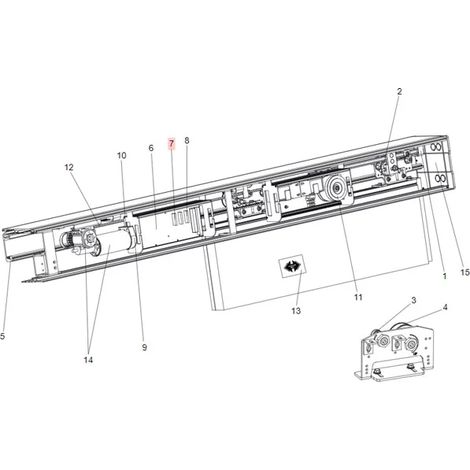 Scheda Chiavistello Per 930 940 FAAC 7908315 (1/3)