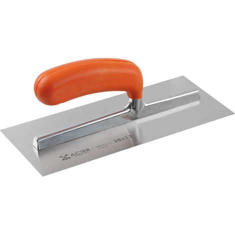Platoir professionnel lame inox trempé – Épaisseur 0,6 mm – Poignée plastique légère ergonomique – Avec étui de protection