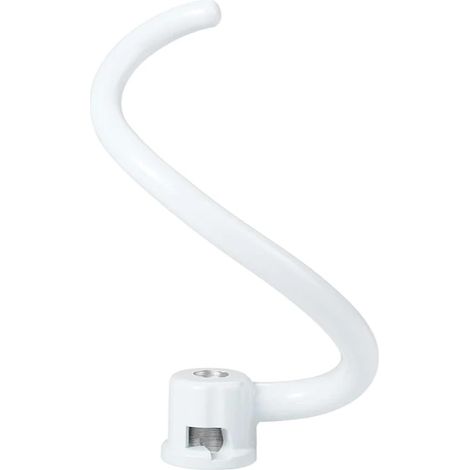 Compatible avec le crochet pétrisseur en métal à revêtement spiralé KitchenAid 6QT Pro 600, modèle KV25G0X (1/4)