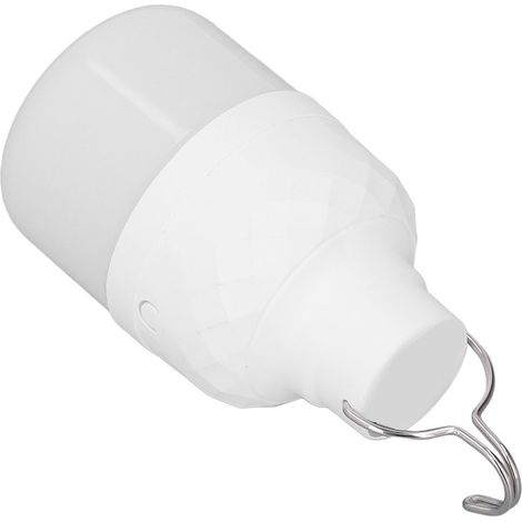 Ampoules solaires monocristallines en silicone, ampoules LED portables rechargeables à énergie solaire pour tentes de randonnée. (1/5)