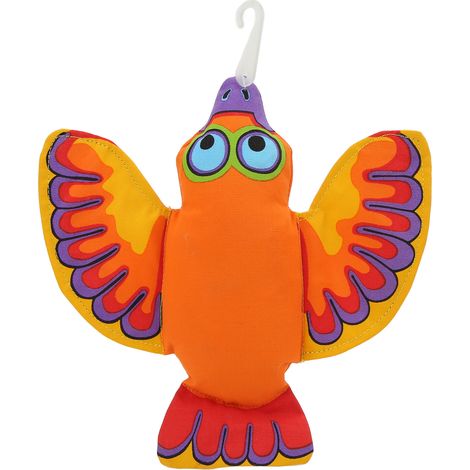Jouet à mâcher en forme d'oiseau pour chien de taille moyenne, avec couinement, pour le nettoyage des dents. (1/5)
