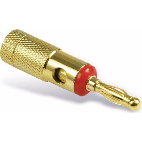 Fiche banane Dynavox X-4005, rouge