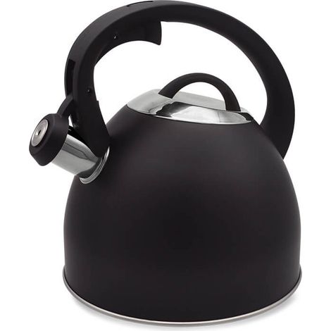 Feel Maestro Tetera MR-1325 Negro Acero Inoxidable 2,5 L (1/5)