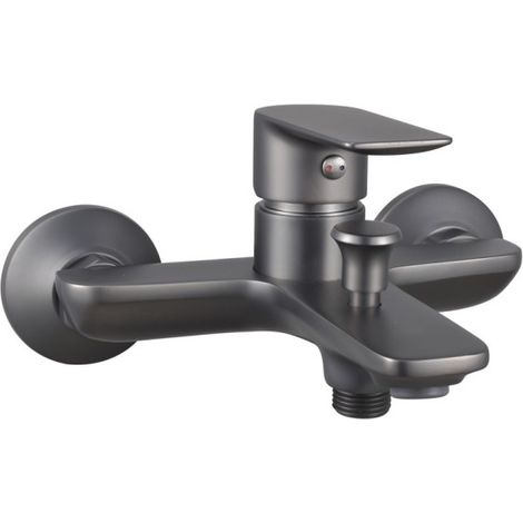 Mitigeur bain-douche JEZIORO graphite mat - THEWA JEZ30GM