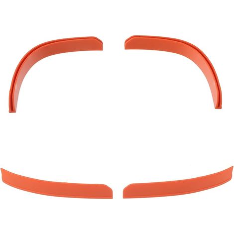 Protection des bords pour robot tondeuse Segway Navimow i105e & i108e Bumper Tuning pour robot tondeuse - Facile à installer, pas de collage nécessaire (orange) (1/5)
