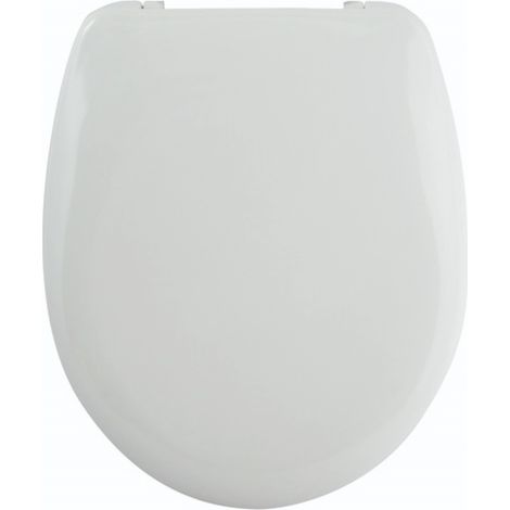 Hamberger Abattant WC Nova Pro - 368 mm - Duroplast Antibactérien - Mécanisme de Chute Douce (1/4)