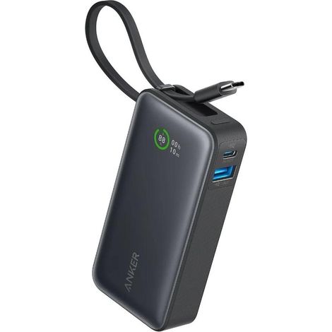 Anker A1259G11 Powerbank (batterie supplémentaire) 10000 mAh lithium USB-C®, USB-A noir (1/4)