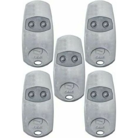 Pack de 5 Telecommandes d'origine Came TOP432EE - Frequence de code fixe 433,92 MHz (1/4)