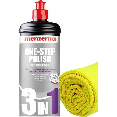 Pasta pulidora Menzerna 3 en 1 de un solo paso, 1000 ml, litro para pulir. (1/3)