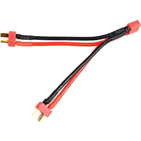 1 weiblicher auf 2 männliche T-Stecker-Adapter T-Stecker-Parallelverlängerungskabel-Splitter