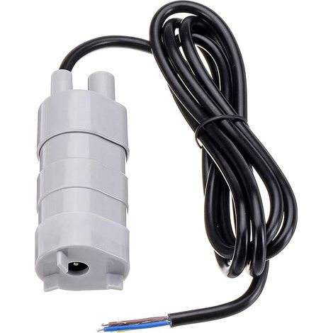 Bomba de agua sumergible, bomba de agua sumergible DC 12V, caudal máximo 840L/H, para autocaravana, estanque, acuario y jardín (1/5)