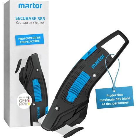 couteau de sécurité à lame cachée, cutter carton (1/5)