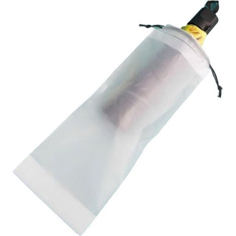 Sac de rangement étanche pour parapluie avec cordon de serrage, argenté, 33 cm, portable et étanche, lot de 1 (1/5)