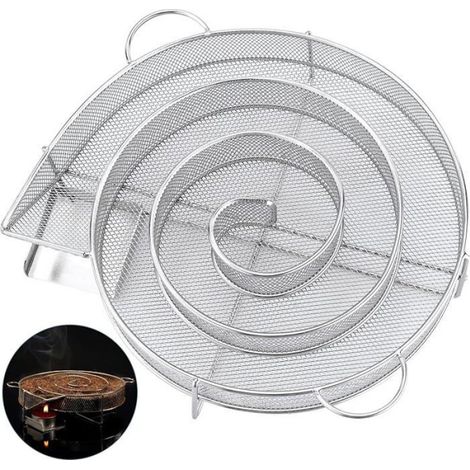 Kaltrauchgeneratorspule zum Kalträuchern von Fleisch und Fisch, Edelstahl, geeignet für kleine (1/5)