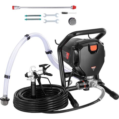 Pistolet à Peinture Airless 750W, 3000PSI, Effet Fin et Uniforme, pour Intérieur, Extérieur, Meubles et Clôtures (1/5)