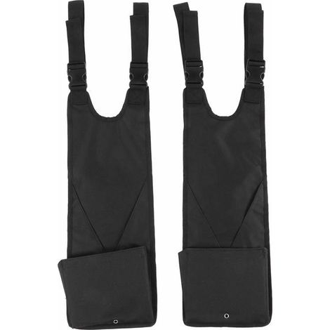 BelleRise - Une paire de repose-pieds universels pour passager arrière de VTT, avec supports de suspension pliables et réglables. (1/5)