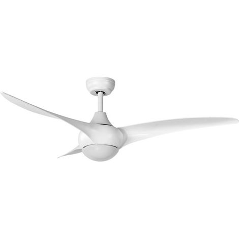 FABRILAMP Lüfter Dc Canea 24w White 3 Flügel 6 Geschwindigkeiten 134d 3000-4500-6000k w/Quake, Memory & Timer 2424lm (1/2)