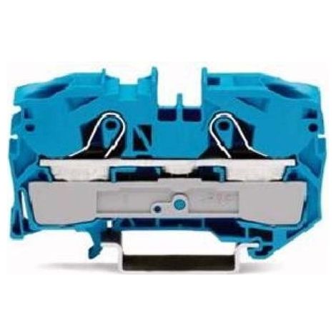 Conector de barra colectora de 2 hilos, 16 mm², azul, 2016-1204 topjobs