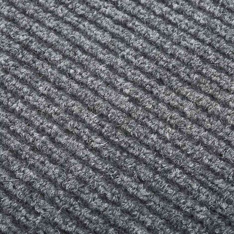 vidaXL Tappeto Corsia Acchiappa Polvere 100x250 cm Grigio