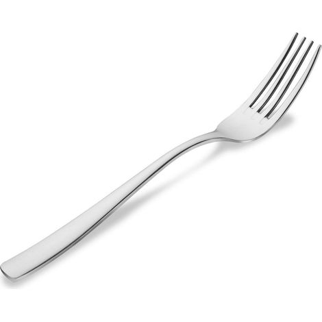 Fourchette De Table - Acier Inoxydable 18/8 - 20 Cm - Finition Miroir - Ensemble De 12 Pièces (1/5)