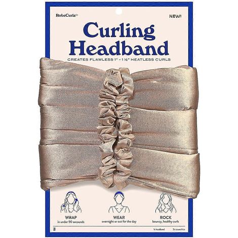 Robecurls, fer à friser sans chaleur, bandeau pour boucles sans chaleur - Kaki (1/5)