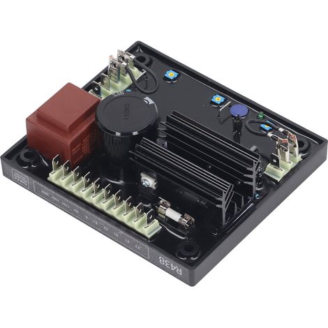 Régulateur de tension automatique sans balais pour alternateur Leroy Somer, carte stabilisatrice 0-380V, module de régulation de générateur (1/5)