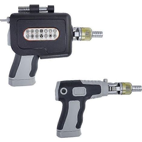 Online Store - Jeu de tournevis multifonctions 16 en 1, pistolet tournevis électrique avec embouts magnétiques (1/4)
